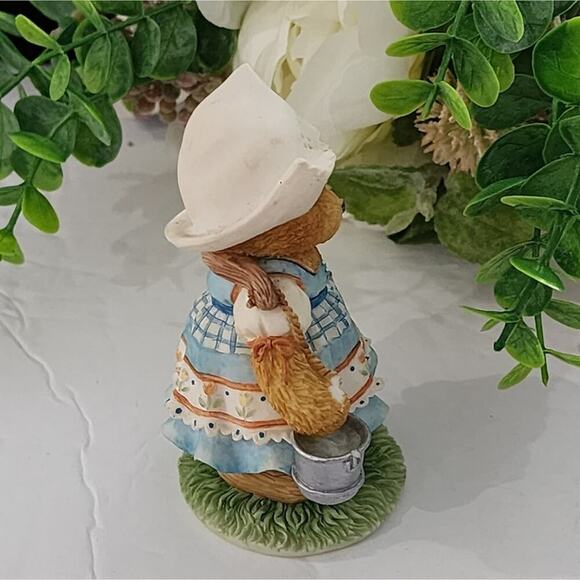 Cherished Teddies HOLLAND KATRIEN Tulips Blossom With Friendship Bear‎ Figurine - Picture 2 of 5